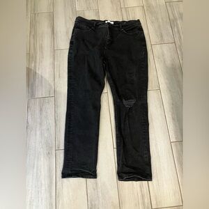LOFT Charcoal Denim Jeans